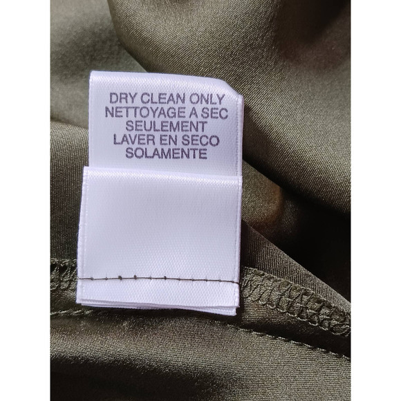 Y2K BCBGMAXAZRIA Silk Midi Dress Ruched XS XXS Coquette Fairy Dainty Babydoll - Picture 9 of 16